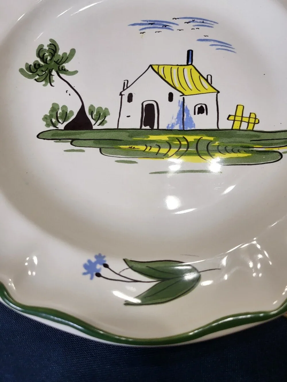 Vintage Varagas Cabanon Pattern - Set of 4